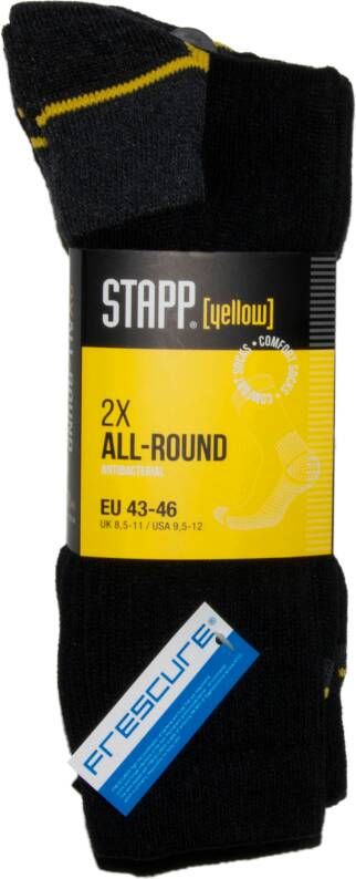 Stapp Yellow All Round 2-Pack Sokken 4410 | 499 Marine | 38.134.004.02 - Foto 1