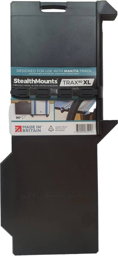 StealthMounts TSS-L-MK-1 XL Baanzaagvierkant voor Makita geleiderails | 90 graden TSS-L-MK-1