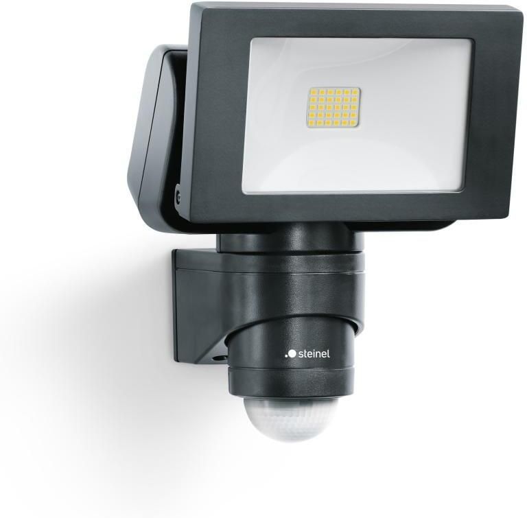 Steinel Sensor-LED-buitenspot LS 150 S zwart met bewegingsmelder 052546