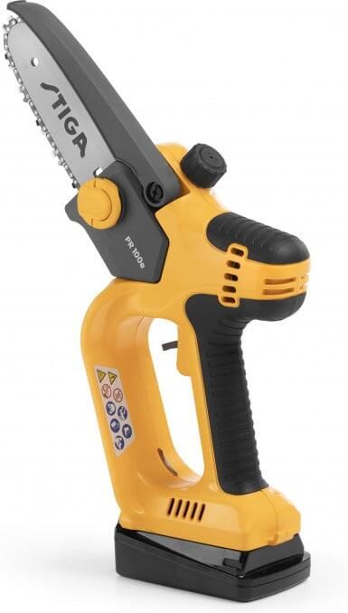 Stiga PR 100e Kit | Accu Snoeizaag | 1 serie | 0 3 kW | Zwaardlengte 13 cm | 7 5 m sec | inclusief 1x 2Ah accu en oplader 271432101 ST1
