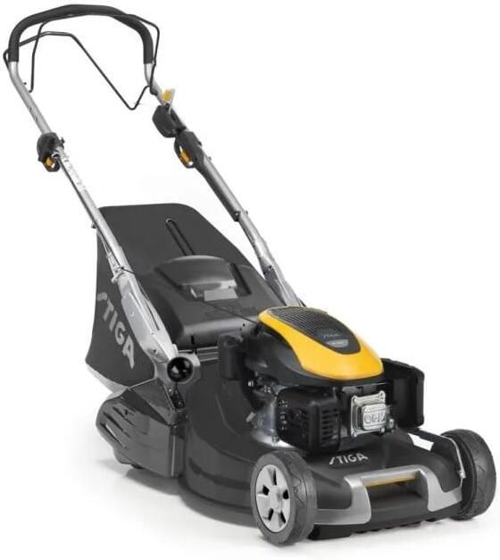 Stiga TWINCLIP 950 VR Benzine Loopmaaier | ST 200 OHV | 3 2 kW | 48cm | pro alu transmissie | roller | electronic | fulcrum | 8 pos hoogteinstelling