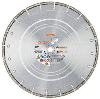 Stihl Accessoires diamant-doorslijpschijf Ø 350mm gietijzer D-G80 08350707000