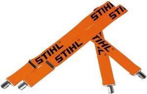 Stihl Bretels | 110 cm | Oranje met metalen clips 8841510