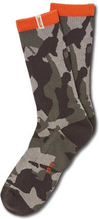Stihl Camouflage sokken | Groen | Maat 39-42 4201500742