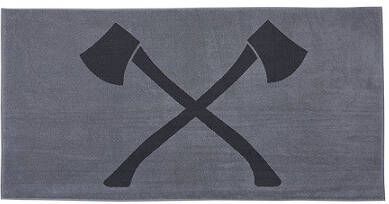 Stihl Douchelaken donkergrijs lichtgrijs | 70 x 140 cm 4205600004 - Foto 1