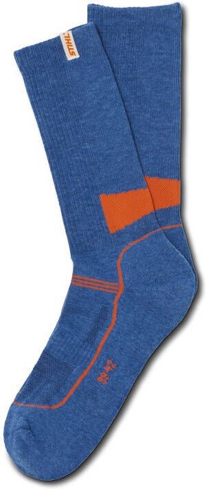 Stihl Functionele sokken 43-46 Blauw 4201500446