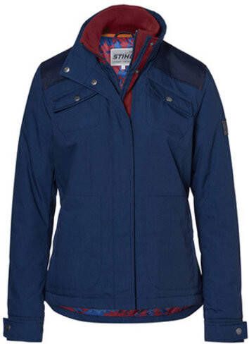 Stihl Jack Dames "Wood" | Maat XL | Blauw 4201100550