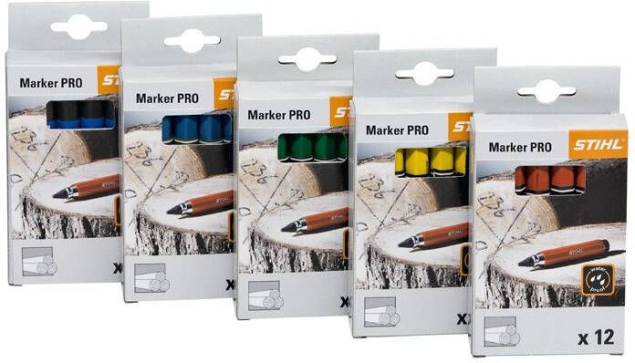 Stihl Markeerkrijt 12 stuks Groen - 8811502
