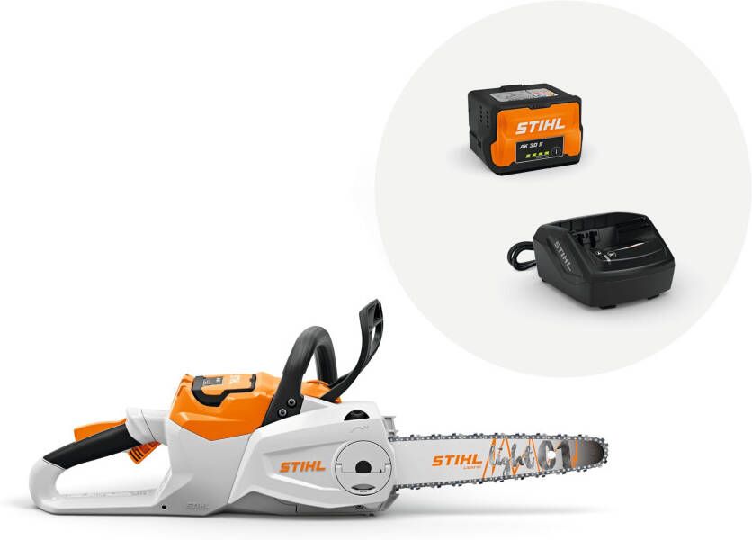 Stihl MSA 80 Accu Kettingzaag C-B | 35cm | SET (AK30S+AL101) MA040115832