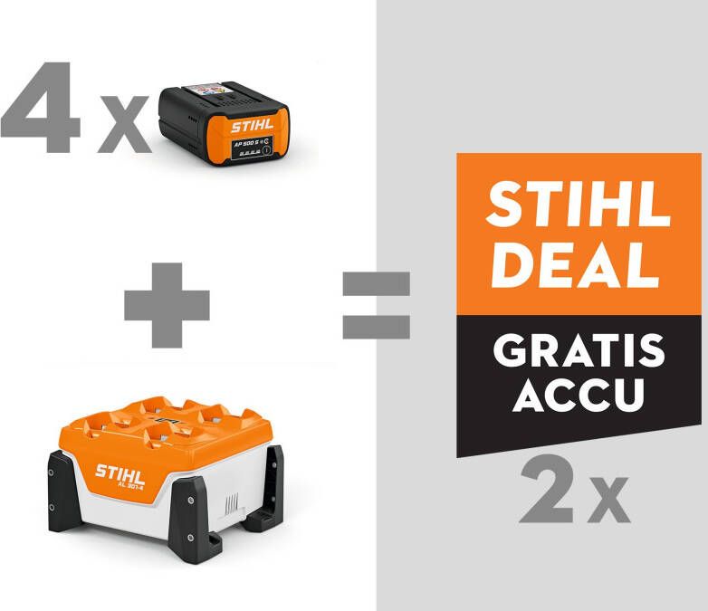 Stihl Power Deal 6 AP 500 S + AL 301-4 EA012000012