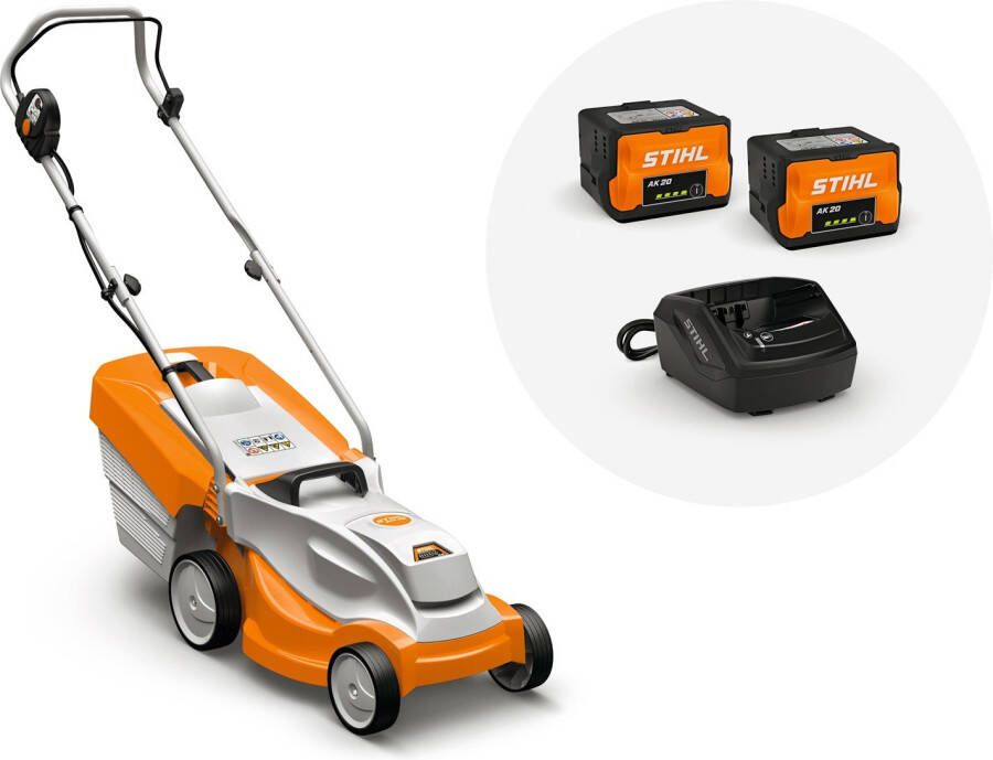 Stihl RMA 235.1 Accu Grasmaaier | SET (2xAK20+AL101) 63112000046