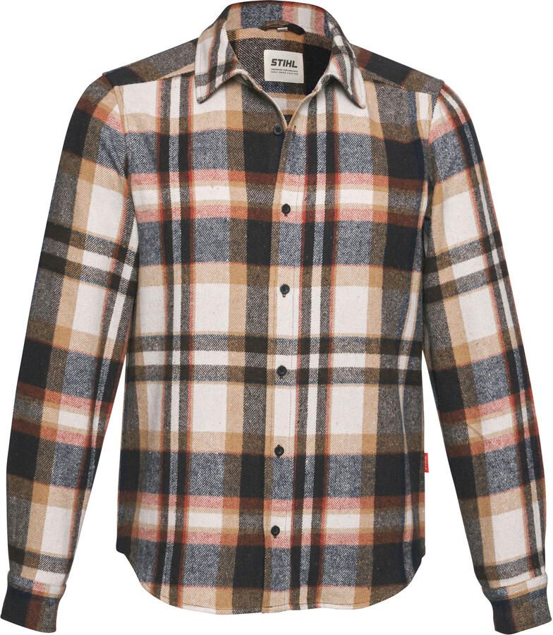 Stihl Accessoires Hemd SZ XXXL PLAID FLANNEL COSY bruin 04214004268