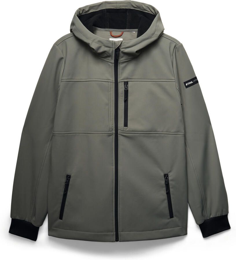 Stihl Accessoires Softshell jas SZ XL CASUAL groen 04211005760