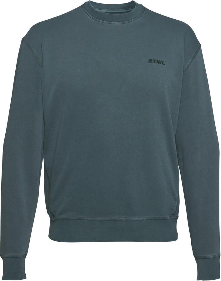Stihl Accessoires Sweat shirt SZ M PIGMENT DYE PETROL 04213011252