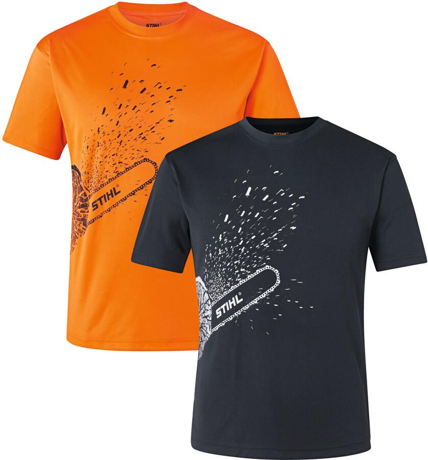 Stihl Werk-T-Shirt Dynamic | Mag Cool | Zwart | Maat L 883020056