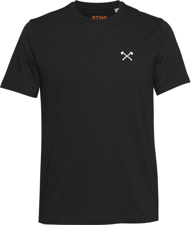 Stihl Accessoires T-shirt SZ M TIMBERSPORTS AXE BLACK zwart 04213012352