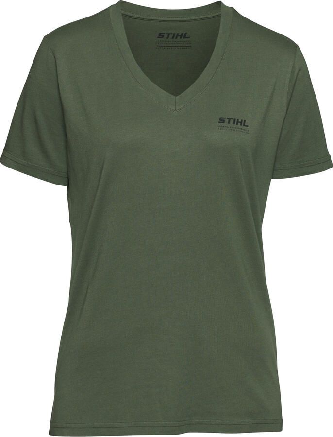Stihl Accessoires T-shirt SZ XL Dames BASIC V GREEN groen 04213014050
