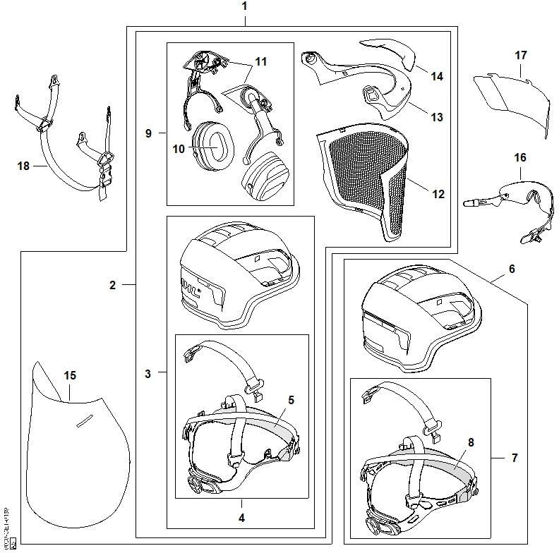 Stihl Accessoires Zweetband ADVANCE zwart 00008899053