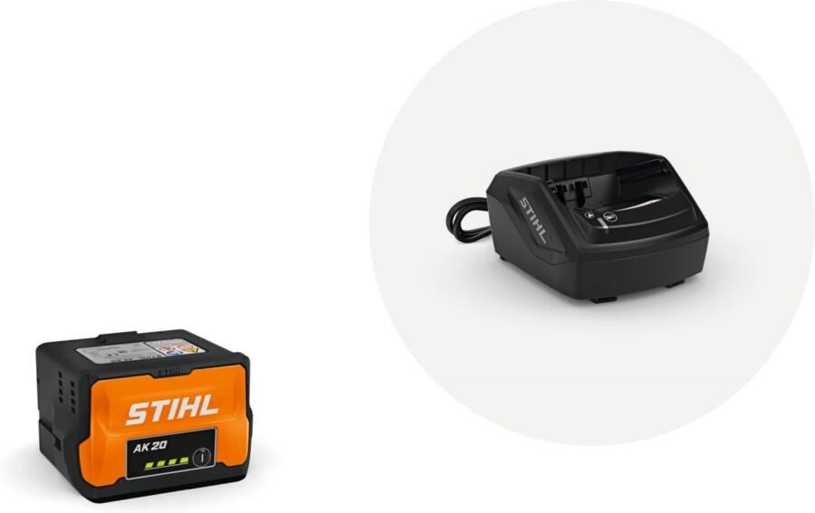 Stihl AK 20 Accumulator Starter Set (1x 4.0Ah accu + lader) 45200075901
