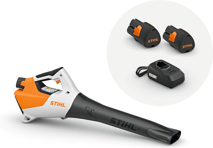 Stihl BGA 30 Set | Accubladblazer (2x AS 2 accu + ALS 31 lader) BA080115921