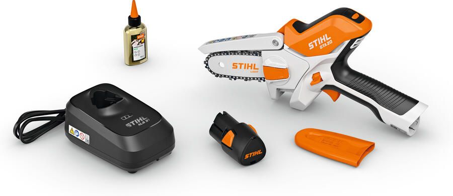 Stihl GTA 20 Set | Mini accukettingzaag (1x AS 2 accu + ALS 31 lader) GA070116910