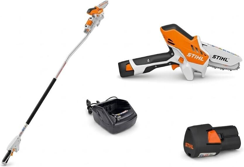 Stihl GTA 26 Set | Accu Snoeizaag 10 8V incl. verlengsteel (1x AS 2 2Ah accu + AL 1 lader) GA012000007