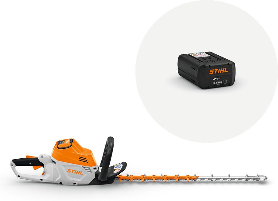 Stihl HSA 100.1 | Accu heggenschaar 600mm 24" (1x AP 20 accu zonder lader) HA072000019