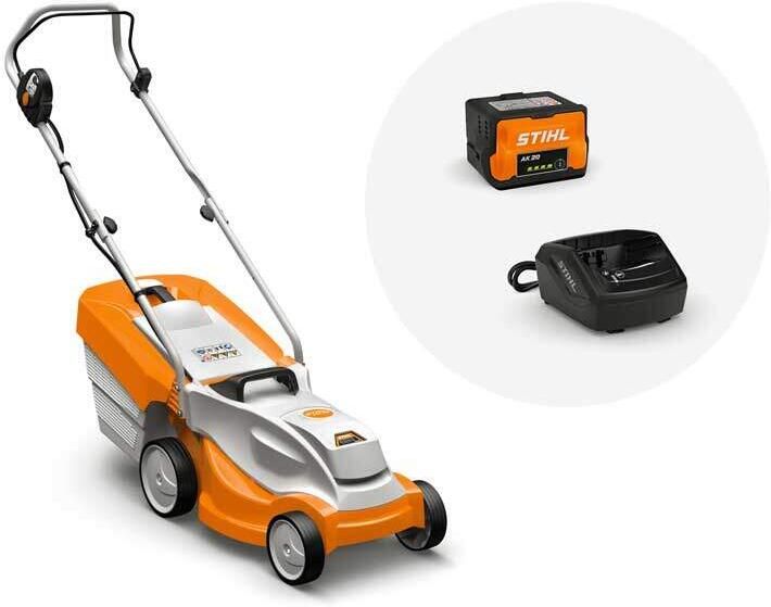 Stihl RMA 235.1 SET | Accu Grasmaaier 36V 33 cm 30 L (1x AK 20 4.0Ah accu + AL 101 lader) 63112000045
