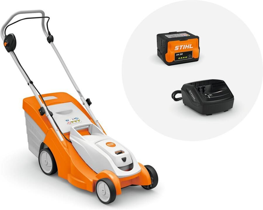 Stihl RMA 239 | Accu grasmaaier 36V 37cm (1x 4.0Ah AK 20 accu + AL 101 lader) 63200111485