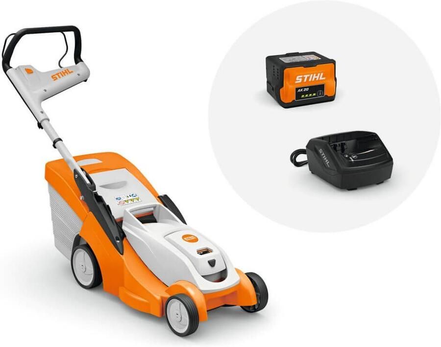 Stihl RMA 239 C Accu Grasmaaier | Set | Incl. 1x 4.0Ah AK 20 accuaccu en AL 101 lader 63200111495