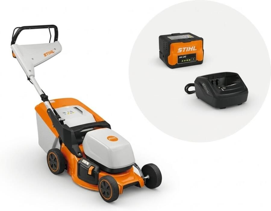 Stihl RMA 243.3 | Accu grasmaaier 36V 41cm (1x 4.0Ah AK 20 accu + AL 101 lader) WA20-011-1410