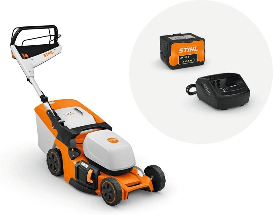 Stihl RMA 448.3 V SET (EU1) Accu Grasmaaier | Incl. accu en lader WA410111430