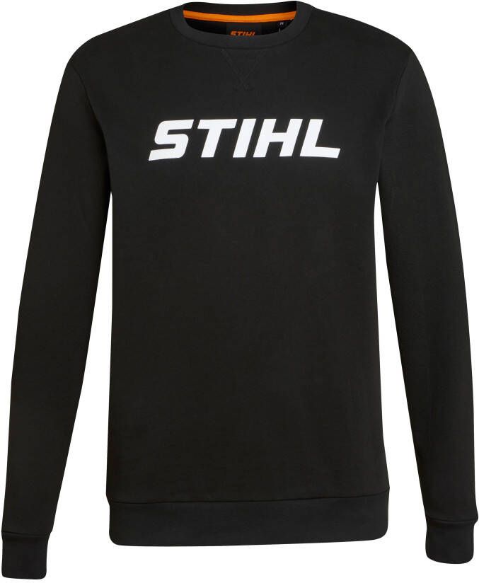 Stihl Sweat shirt | Maat L | LOGO WHITE | Zwart 4209001656