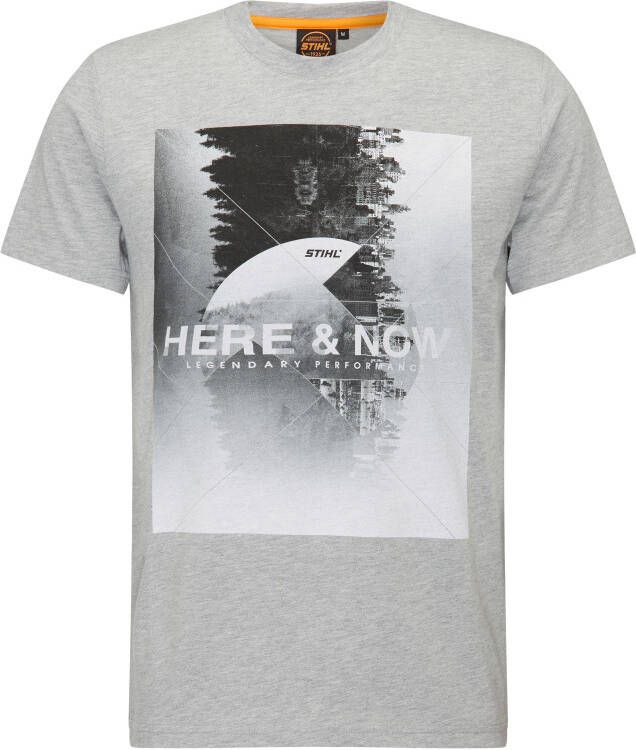 Stihl T-shirt | "here & now" | Grijs | Maat XXL 4202000064