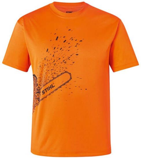 Stihl Werk-T-Shirt Dynamic | Mag Cool | Oranje | Maat L 883020156