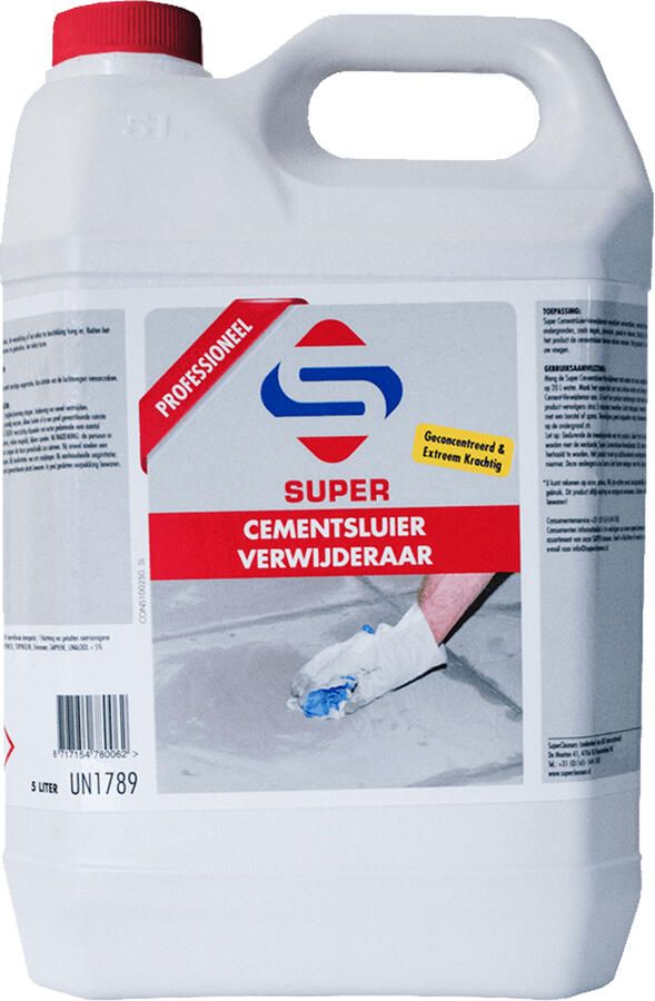 SuperCleaners Cementsluierverwijderaar 5 liter CONS100250.5L