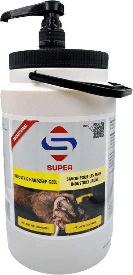 SuperCleaners Industriehandzeep geel 3 liter CONS100160.3L