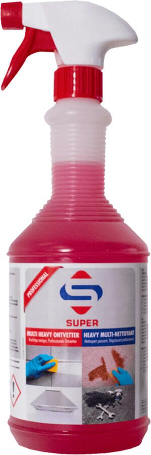 SuperCleaners Retail Super multi heavy ontvetter & cleaner (1ltr)