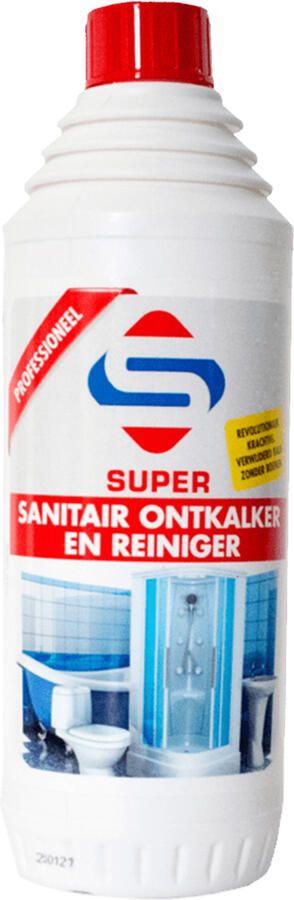 SuperCleaners Sanitairontkalker en reiniger 1 liter CONS100050