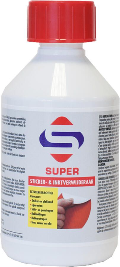 SuperCleaners Retail Super sticker en inktverwijderaar (250ml)