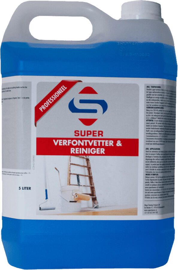 SuperCleaners Verfontvetter en reiniger 5 liter CONS100060.5L
