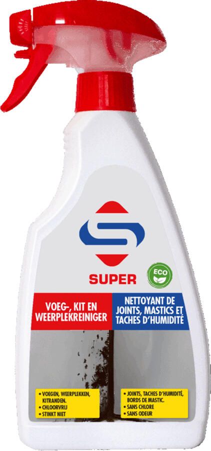 SuperCleaners Voeg- en weerplekreiniger chloorvrij 500 ml CONS100091