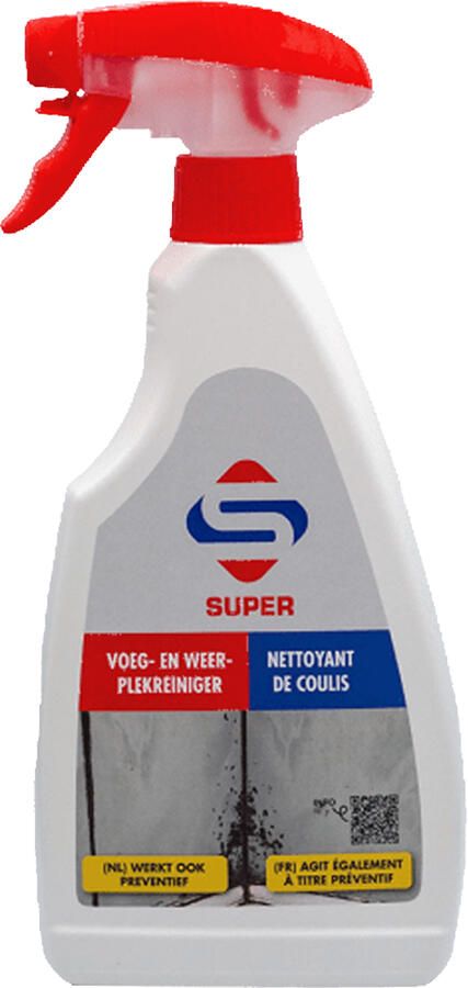 SuperCleaners Voeg- en weerplekreiniger spray 500 ml CONS100090