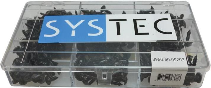 Systec Assortimentsdoos 9-Vaks Afdichtring Roodkoper Din7603A 8960.60.09106