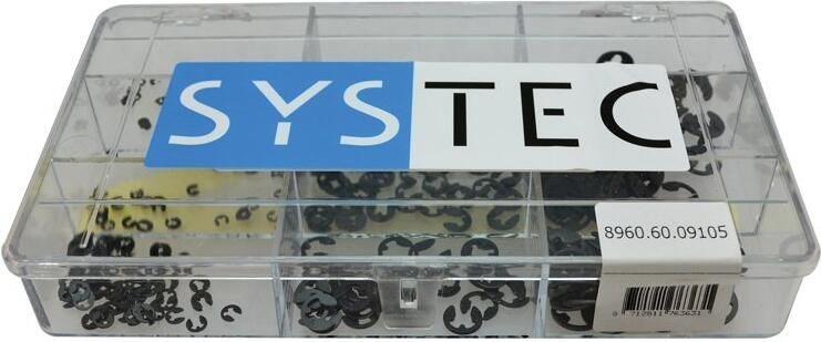 Systec Assortimentsdoos 9-Vaks Tandveerring Vz Din6798A 8960.60.09104