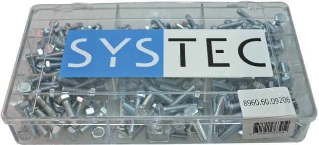Systec Assortimentsdoos 9-Vaks Tapbout Vz +Moer Din933 934 8960.60.09206