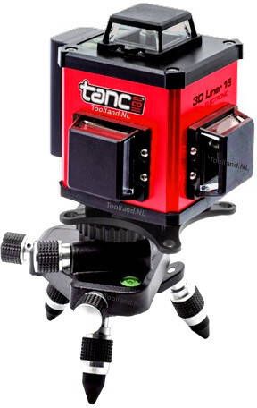 TancCo Kruislijnlaser 360 gr | groen | 3D Liner 16 Electronic | Tanc Co | Li-Ion batterij | in koffer | 3042013