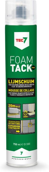 Tec7 FoamTack Pro aerosol 750ml 670009000