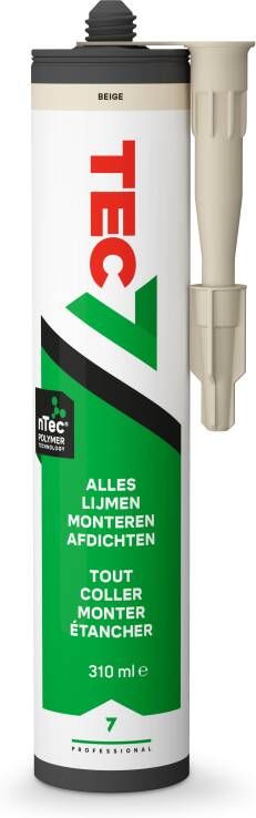 Tec7 patroon Universele kit 310ml Beige 535906000