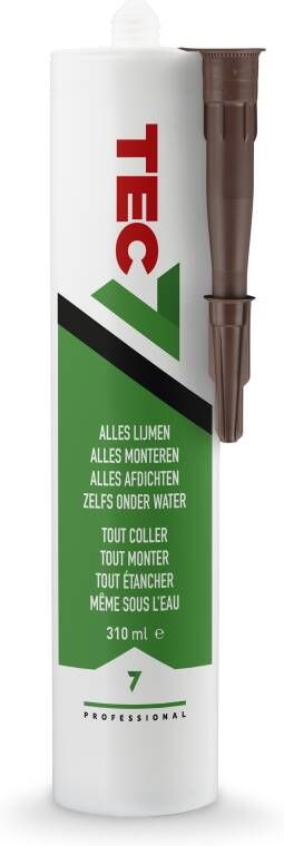 Tec7 patroon Universele kit 310ml Bruin 535406000